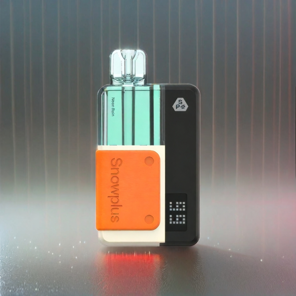 Snowplus Swift Pod Kit 15000 France Grosiste - Pluie Néon, 15000 bouffées, double mailles, 1000 mAh