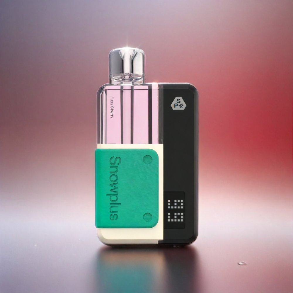Snowplus Swift Pod Kit 15000 Puffs - France Grosiste - Double Mesh - Batterie Reutilisable - Cerise Pétilante