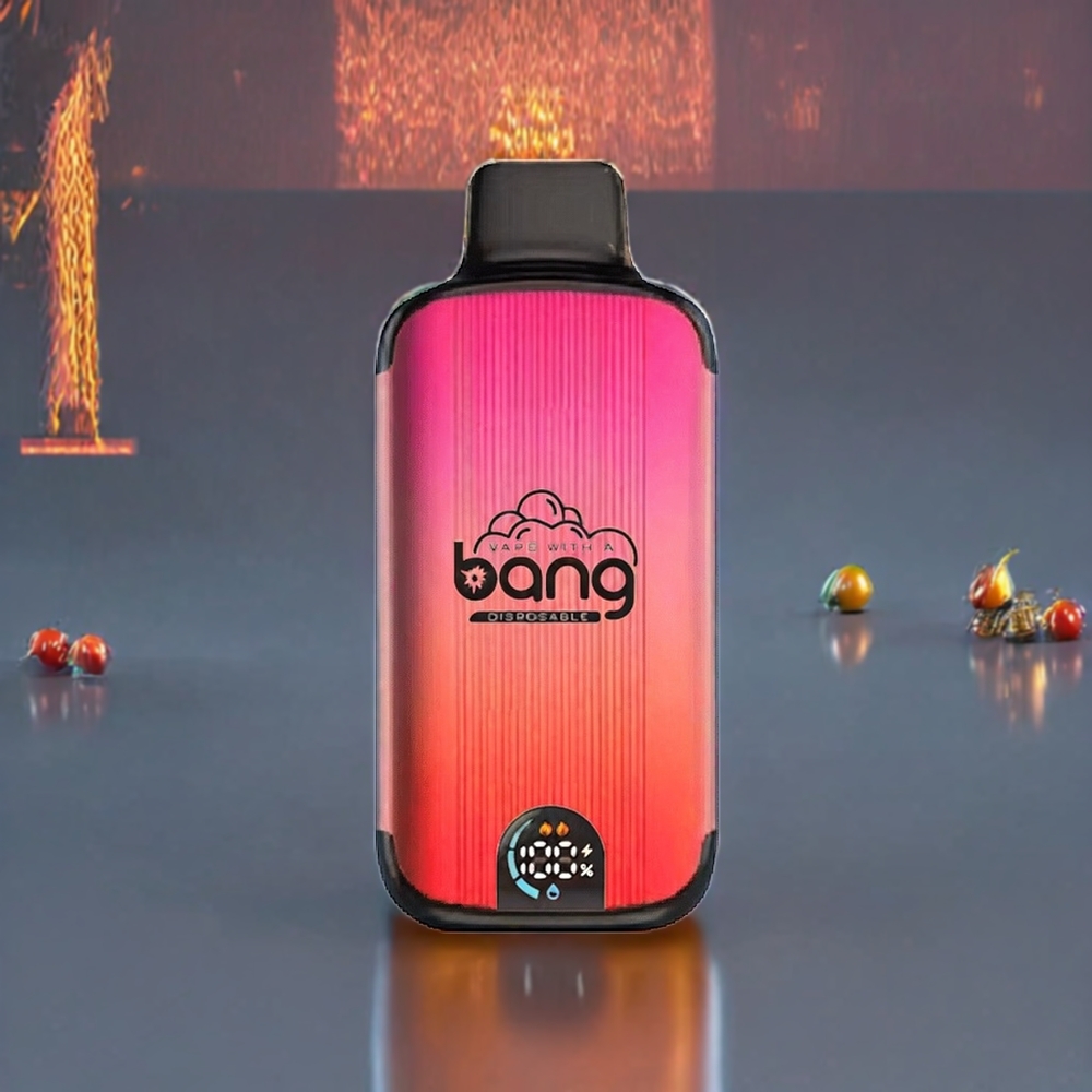 Bang 20000 Puffs Vape jetable - Mangue Pêche Pastèque, 13400mAh, Double Mesh, France Grossiste