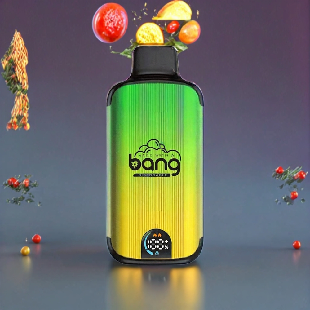 Bang 20000 Puffs Vape jetable Menthe - France Grossiste - 13400mAh, Dual Mesh, Type-C