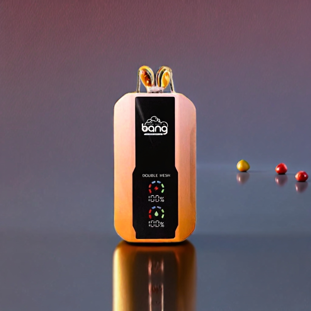 Bang 25000 Puffs Vape jetable France Grossiste - Mangue Pêche avec Batterie 650mAh et E-liquide 30ml
