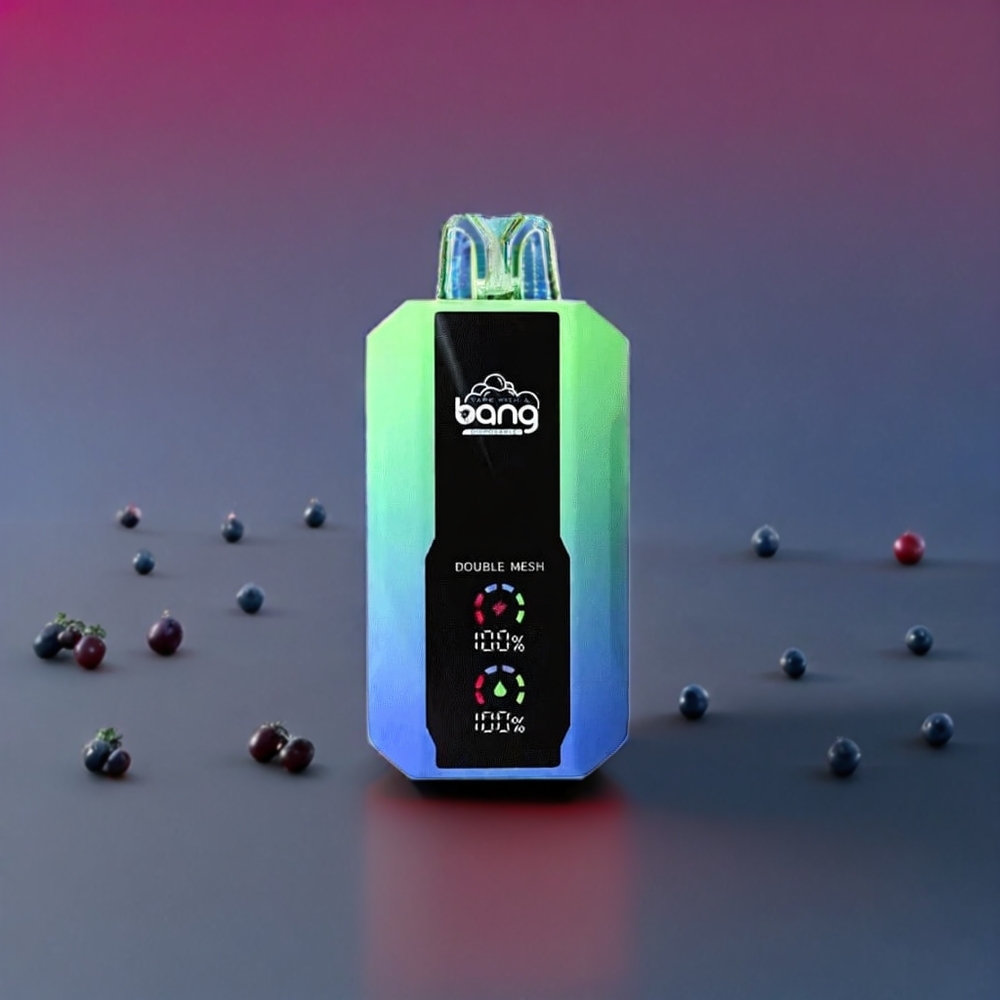 Bang 25000 Puffs Vape jetable France grossiste – Myrtille Menthe – 30ml E-liquide – 650mAh – Type-C