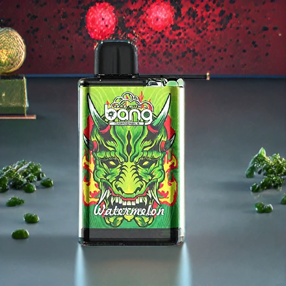 Bang 28000 Puffs Vape jetable Pastèque - 0%, 2%, 3%, 5% Nicotine - 30ml E-liquide - 650mAh Batterie - France Grossiste