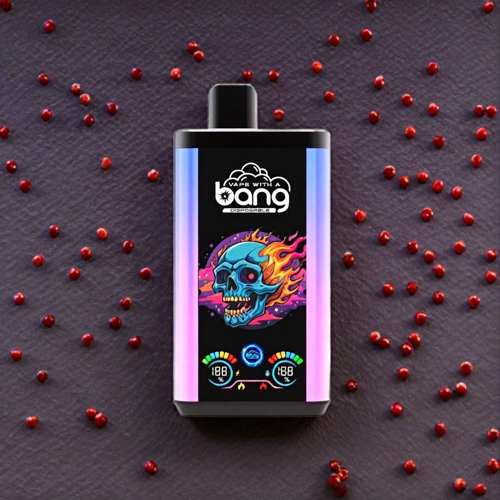Bang 30K Pro 30000 Puffs France Grossiste - Double Arôme Sakura Raisin & Fraise Litchi - 36ml - 550mAh