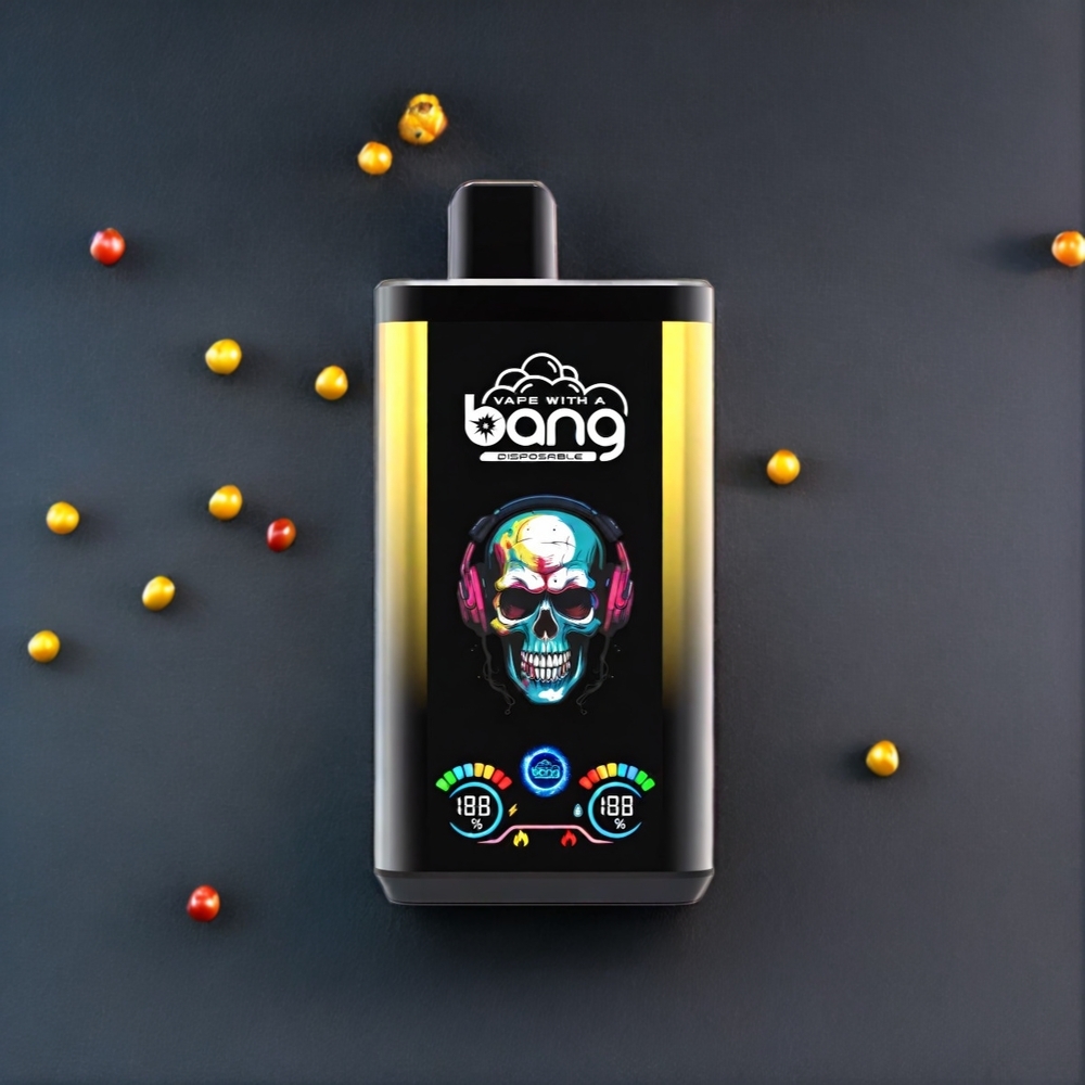 Bang 30K Pro 30000 Puffs France Grossiste - Double Arôme Système et Glace Dragon Noir & Mangue Ananas Pêche - 36ml, 550mAh, 0%/2%/3%/5% Nicotine