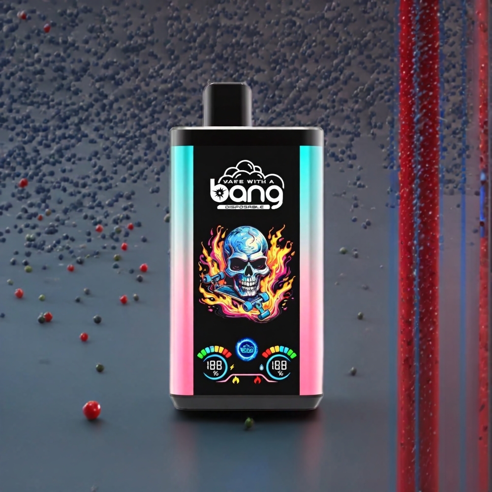 Bang 30K Pro 30000 Puffs France grossiste - Double Saveur Pastèque & Myrtille Menthe - 36ml - 550mAh