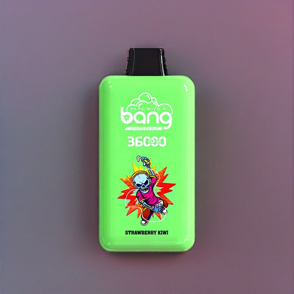 Bang 36000 Power Vape jetable Fraise Kiwi - France Grossiste - 36ml/36000 Puffs - 850mAh