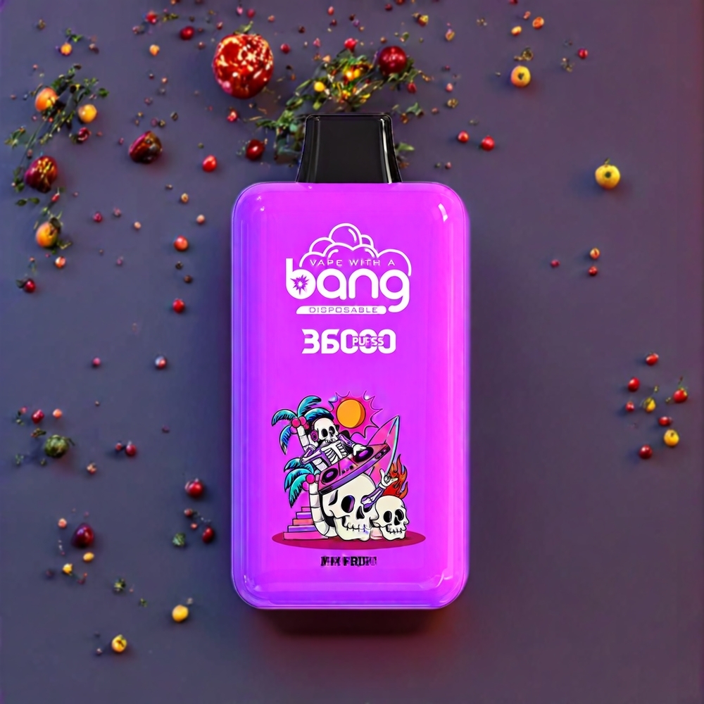 Bang 36000 Power Vape jetable France Grossiste - 36ml/36000 Puffs - 850mAh - Mélange de Fruits