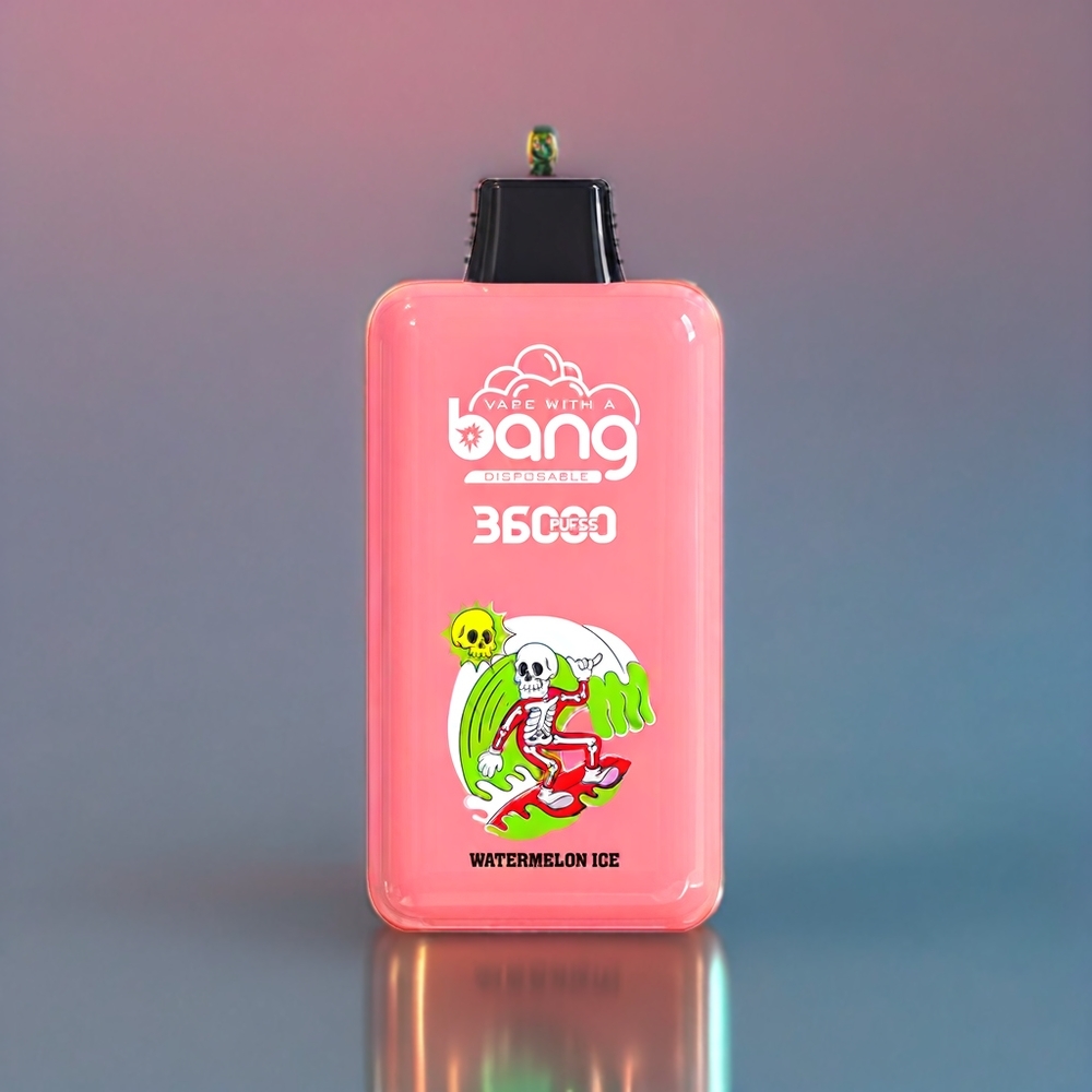 Bang 36000 Power Vape jetable France Grossiste Pastèque Glacée - 36ml 36000 Puffs 850mAh
