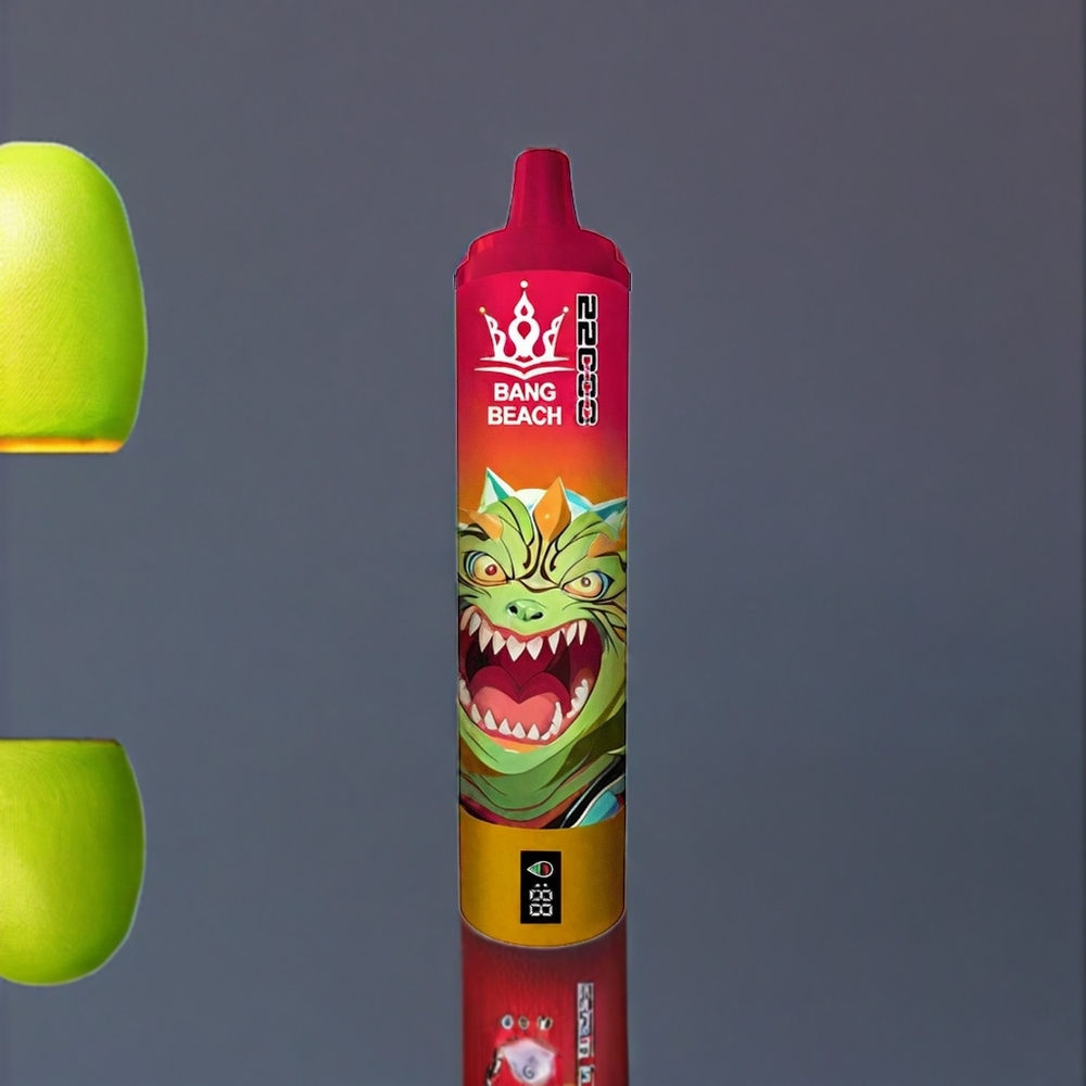 Bang Beach 22000 Puffs - France Grossiste - 36ml / 650mAh - Pomme Acidulée