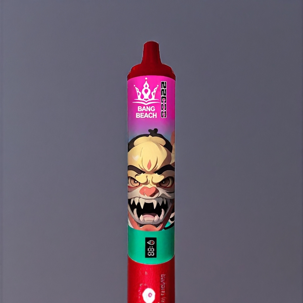 Bang Beach 22000 Puffs France Grossiste - Fraise Glacée, 36ml, 650mAh, 0%/2%/3%/5%