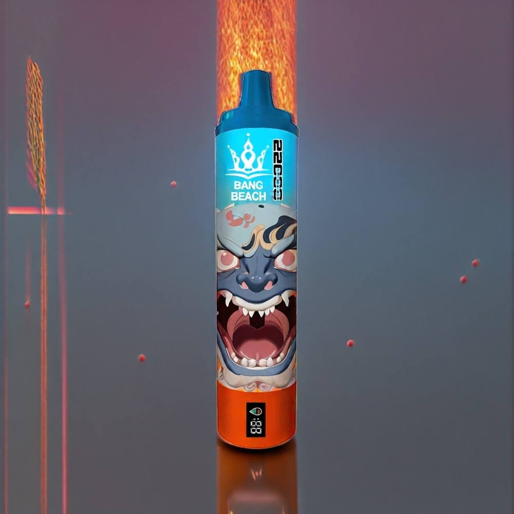 Bang Beach 22000 Puffs France grossiste - Dispositif de Vape Jetable Pêche Mangue (36ml, 650mAh)