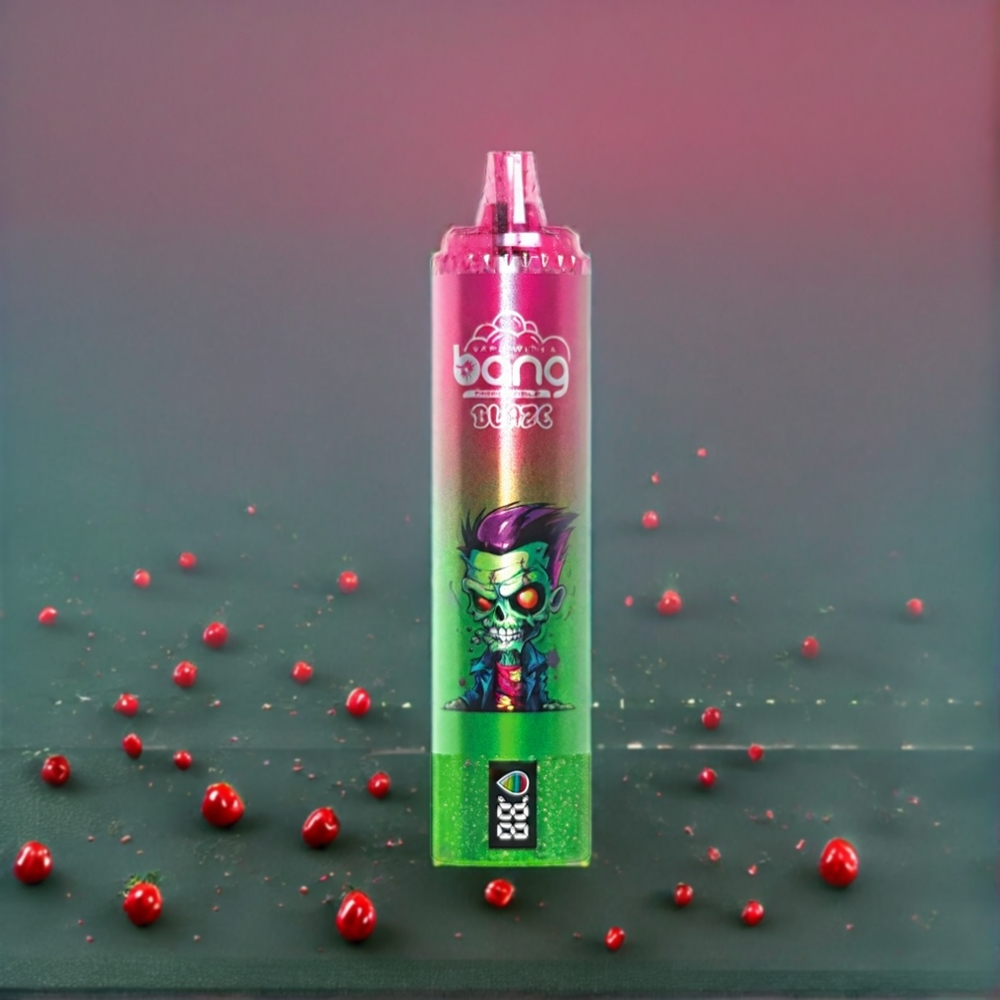 Bang Blaze Tornado 20000 Puffs France Grossiste Rechargeable Type-C Airflow Réglable 0%,2%,3%,5% Nicotine et Fraise Pastèque