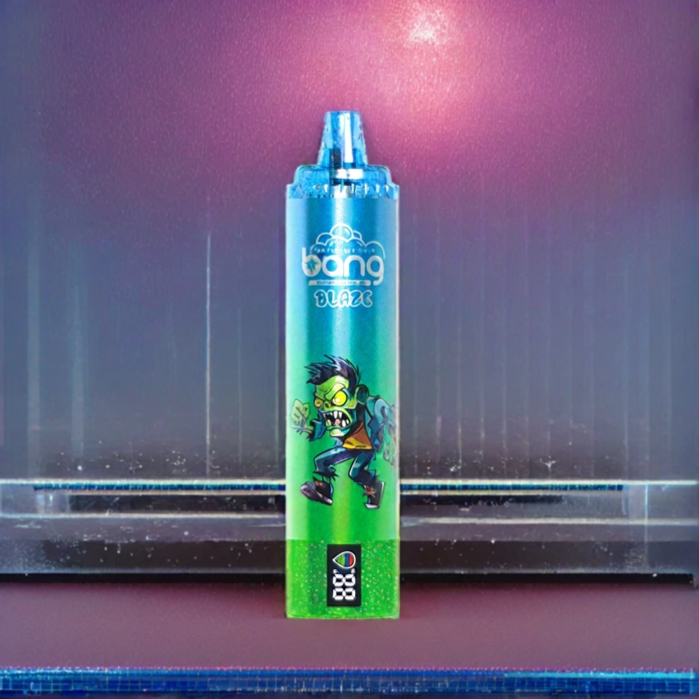 Bang Blaze Tornado 20000 Puffs France Grossiste Rechargeable Type-C Airflow Réglable Myrtille Glacée