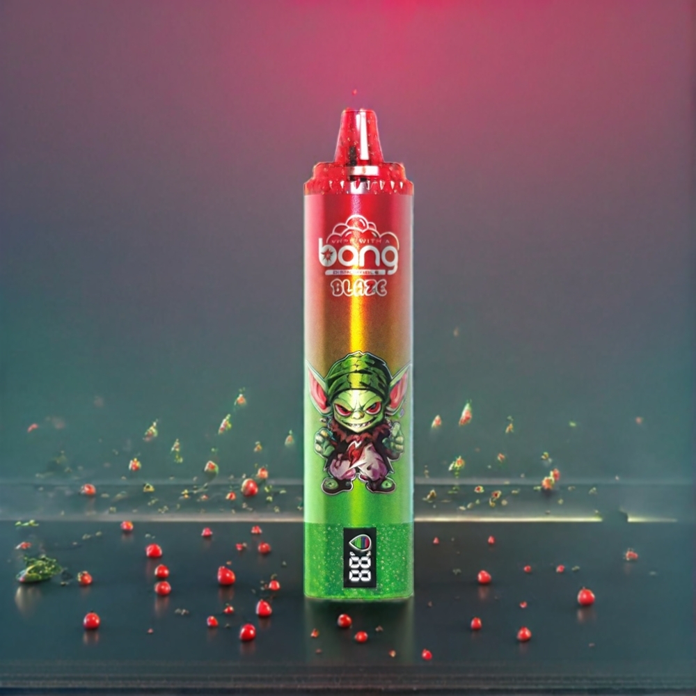 Bang Blaze Tornado 20000 Puffs France Grossiste Rechargeable Type-C Airflow Réglable Pastèque Vape jetable