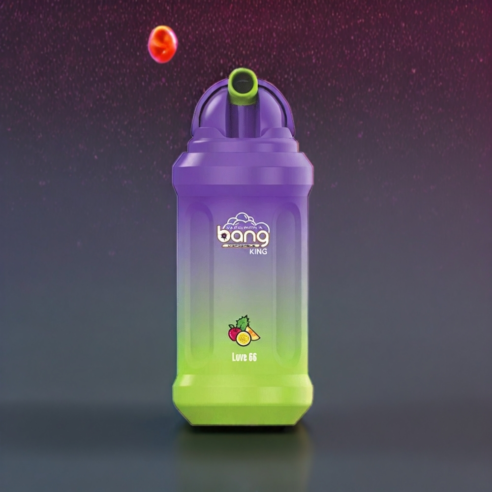 Bang King 12000 Puffs France Grossiste - 23ml, 650 mAh, 1.2 Ohm Mesh Coil, Amour 66