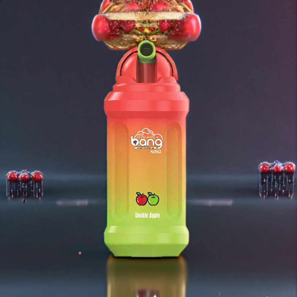 Bang King 12000 Puffs France Grossiste - Double Pomme (23ml, 650 mAh, 1.2 Ohm)
