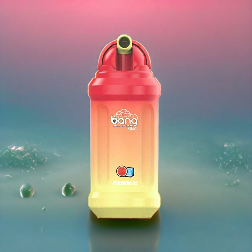 Bang King 12000 Puffs Vape jetable Pastèque Glacée - 23ml, 650 mAh, 1.2 Ohm Mesh Coil - France grossiste