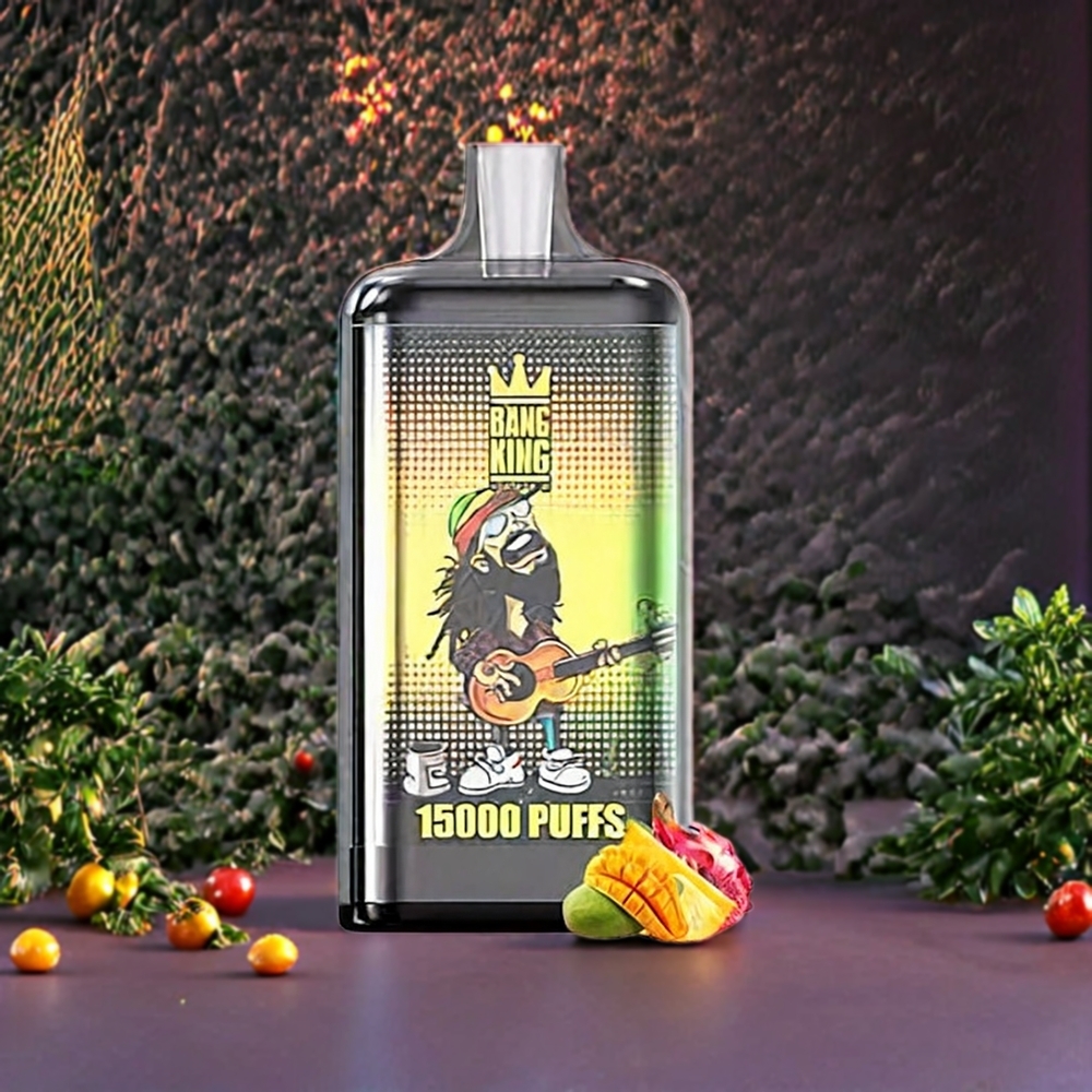 Bang King 15000 Puffs France Grossiste - Design Coloré et Ludique - Saveur Fruit Tropical