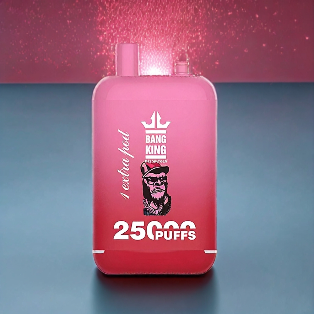 Bang King 25000 Puffs France Grossiste - Dispositif Jetable Double Pod 46ml Pastèque Glacée
