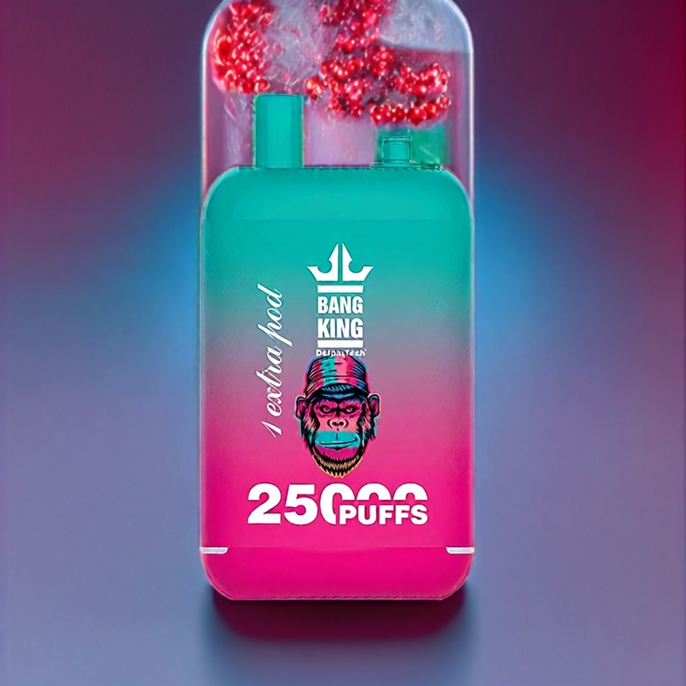 Bang King 25000 Puffs France grossiste - Triple Baies Glacées, 46ml, 5%, Double Pod
