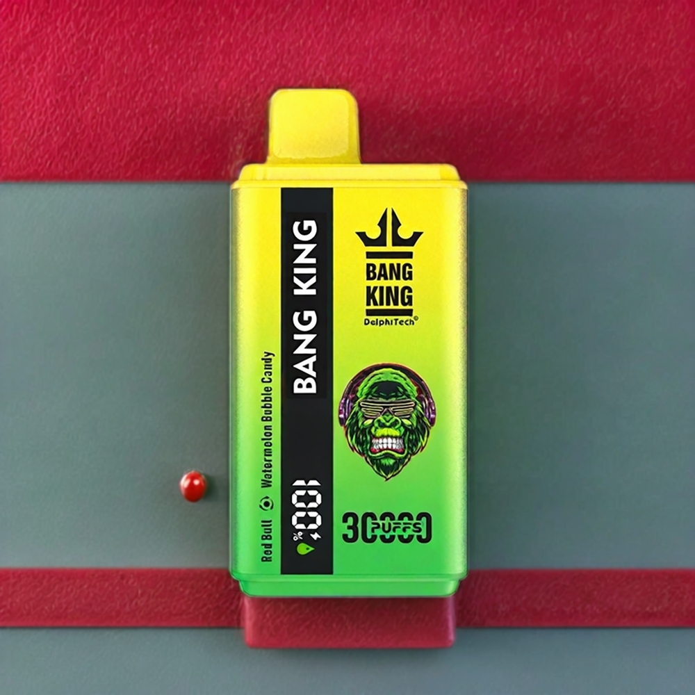Bang King 30000 Puffs France Grossiste Vape jetable Red Bull Pastèque Bonbon Bulle