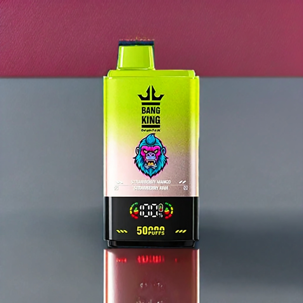 Bang King 50000 Vape jetable France grossiste - 50000 bouffées, 50ml, 850mAh, Fraise Mangue Fraise Kiwi