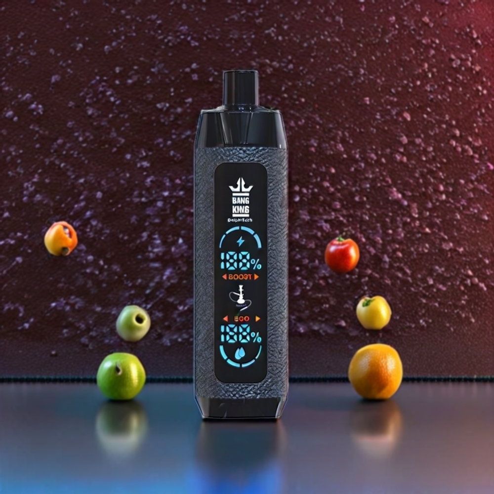 Bang King Shisha 25000 Puffs - France Grossiste - 30ml - 650 mAh - Type-C - Cush Man (Homme Cush)