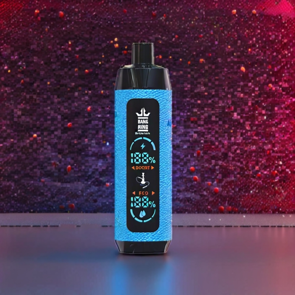 Bang King Shisha 25000 Puffs Vape jetable Vimto Taureau - France grossiste - 30ml, 650 mAh, Type-C
