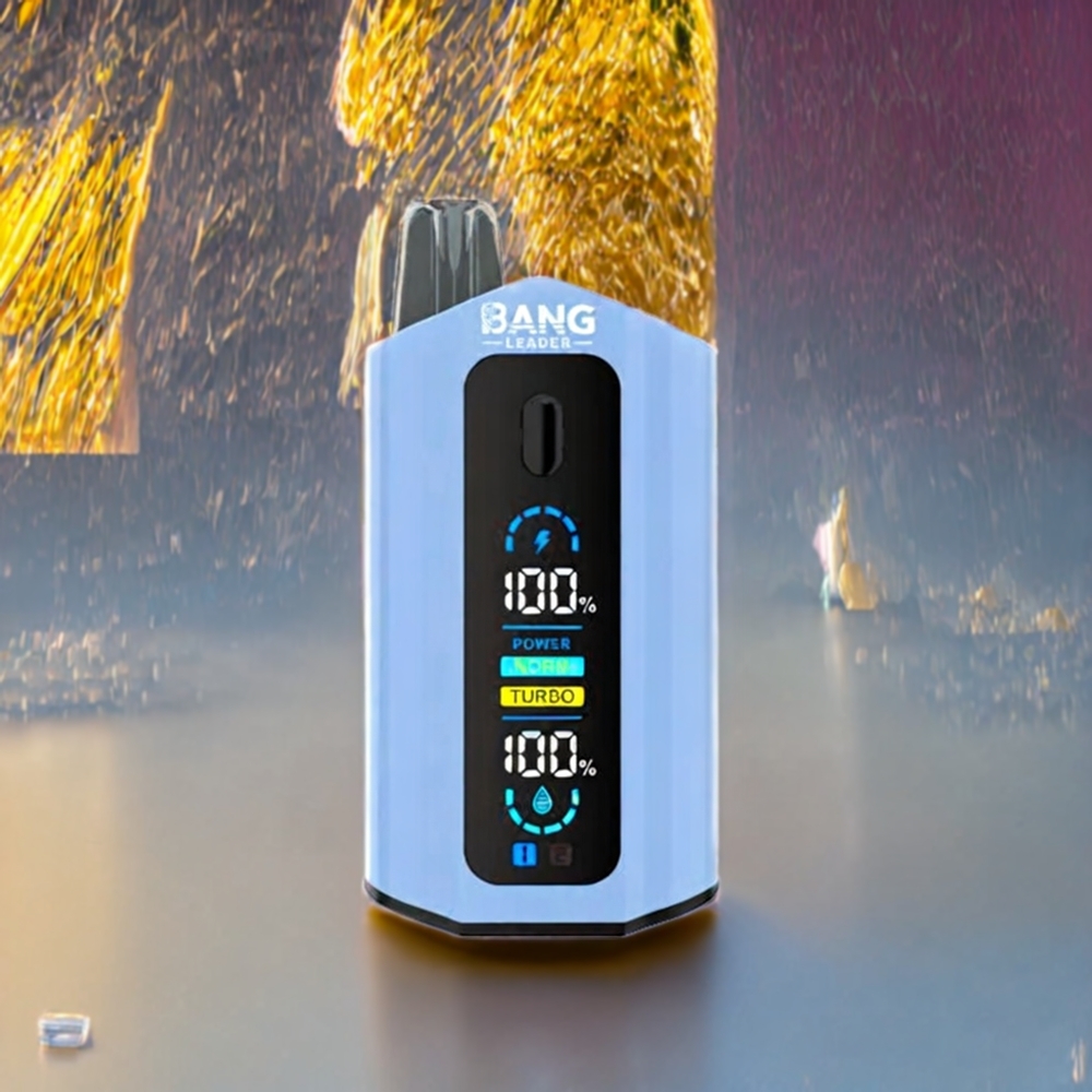 Bang Leader 50000 Puffs France Grossiste - Banane Glace Mangue - 13400mAh, 36ml, Type-C
