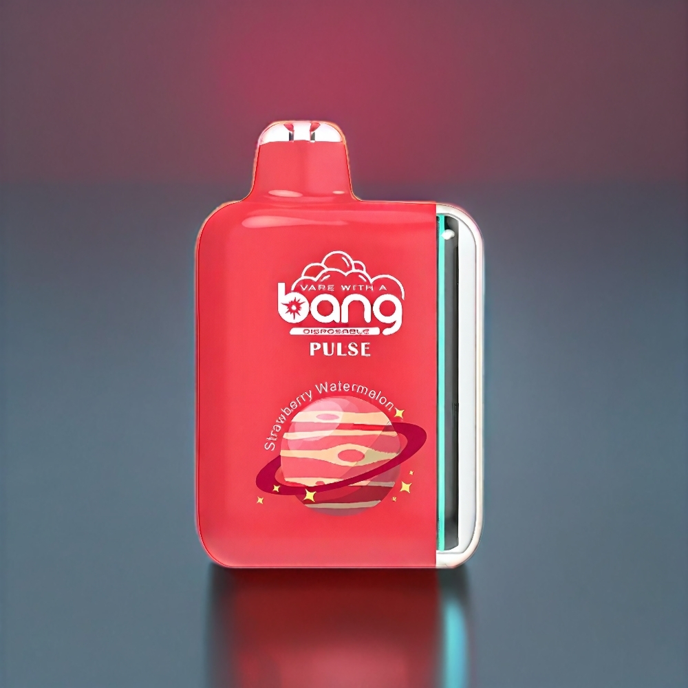Bang Pulse 18000 Puffs France Grossiste Vape jetable Type-C 650mAh 26ml Fraise Pastèque