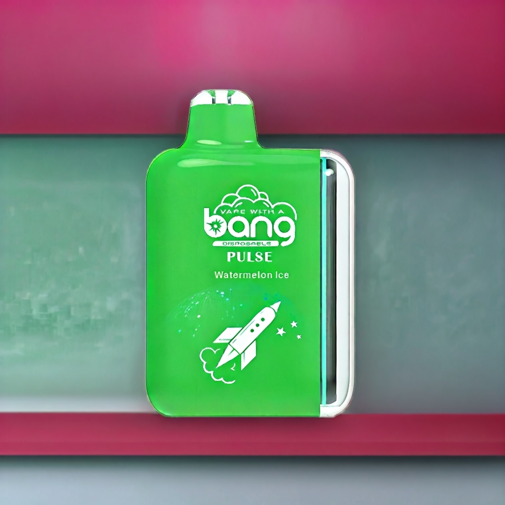 Bang Pulse 18000 Puffs France grossiste Vape jetable Pastèque Glacée avec Port Type-C et 26ml E-liquide