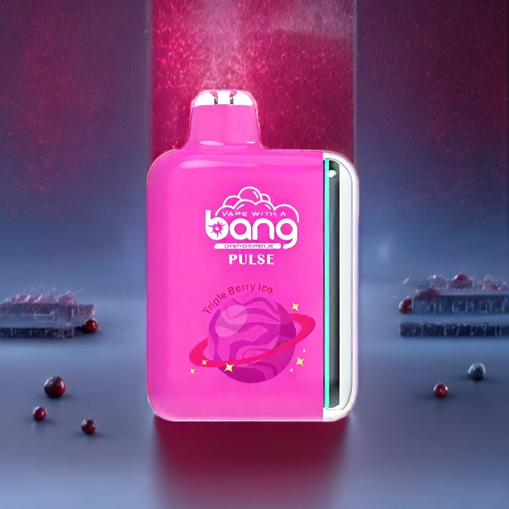 Bang Pulse 18000 Puffs Vape jetable Triple Baies Glacées - Port Type-C, 650mAh, 26ml - France grossiste