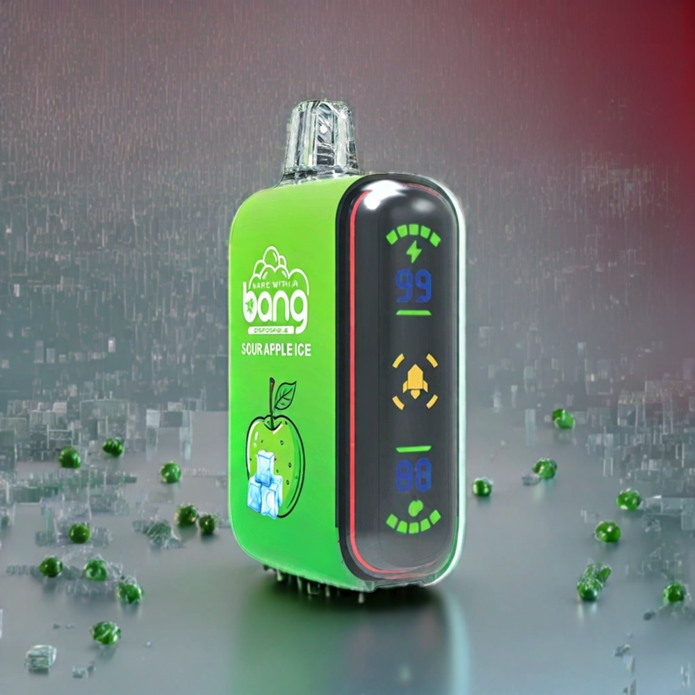 Bang Rocket 18000 Puffs France Grossiste - E-liquide 26ml - Batterie 650mAh - Pomme Acidulée Glacée