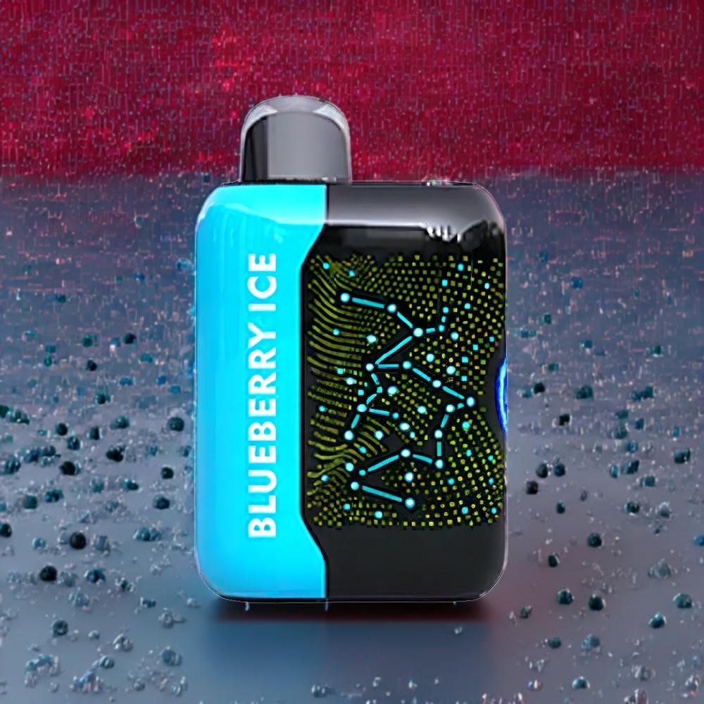 Bang Starry 25000 Puffs France Grossiste Vape jetable Blue Razz Glace - 28ml, 800 mAh, 1.0 Ohm Mesh Coil, Type-C