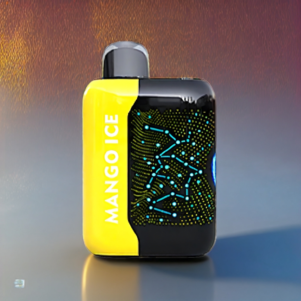 Bang Starry 25000 Puffs France Grossiste Vape jetable Mangue Glacée - 28ml, 800 mAh, Charge Rapide Type-C
