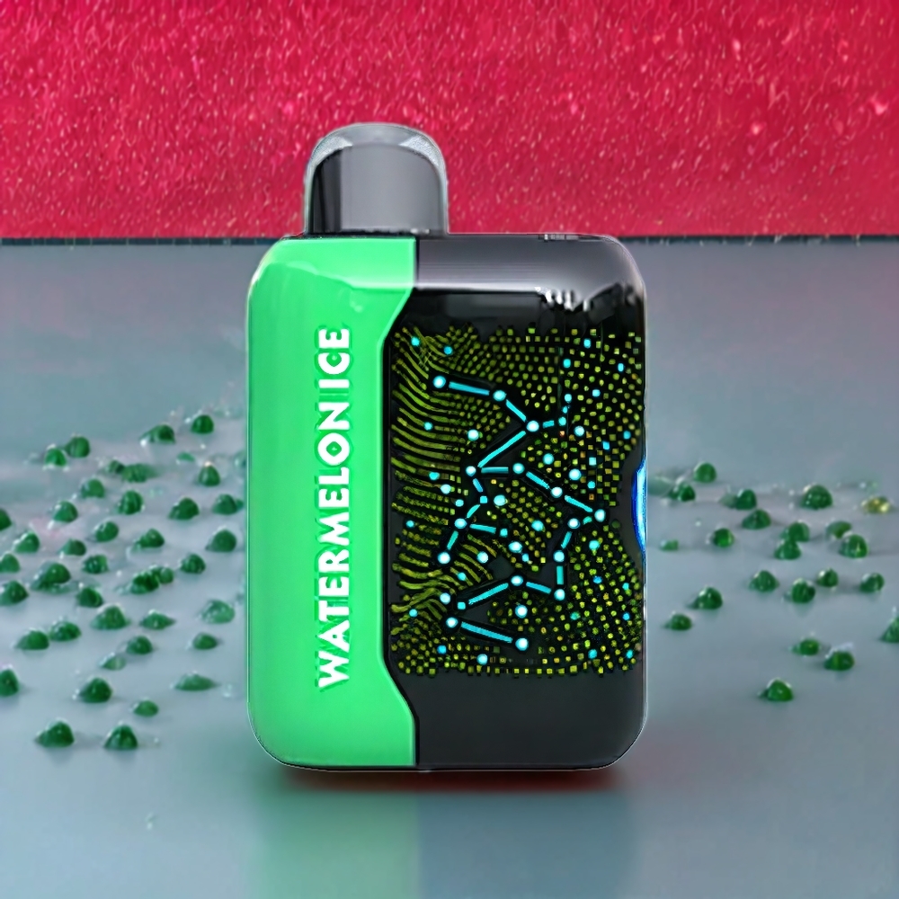 Bang Starry 25000 Puffs France Grossiste Vape jetable Pastèque Glacée 28ml 800mAh Type-C 1.0 Ohm Mesh