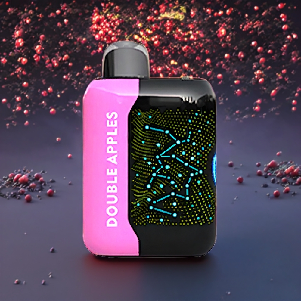 Bang Starry 25000 Puffs France grossiste - Double Pommes, 28ml, 800 mAh, Charge Rapide Type-C