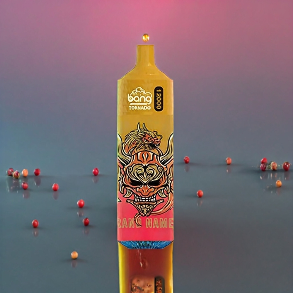 Bang Tornado 12000 Puffs France Grossiste - 23ml, 650 mAh, 0%/2%/3%/5% - Pêche Mangue Pastèque