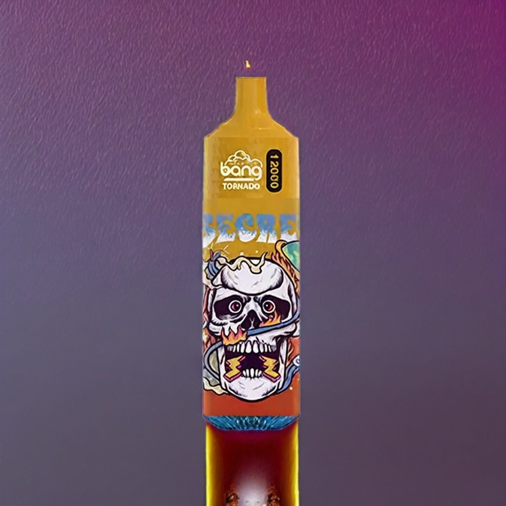 Bang Tornado 12000 Puffs France Grossiste – 23ml, 650 mAh, Nicotine 0%/2%/3%/5%, Américain