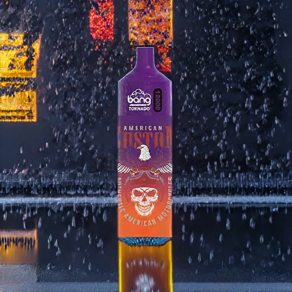 Bang Tornado 12000 Puffs France Grossiste - Glace du Dragon Noir - 23ml - 650 mAh - 0%,2%,3%,5%