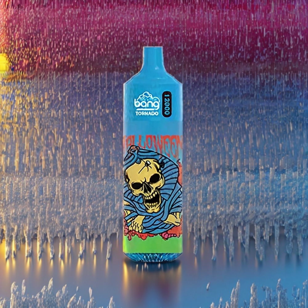 Bang Tornado 12000 Puffs France grossiste - 23ml, 650 mAh, 0%-5% Nicotine, Bleu Framboise Glacée