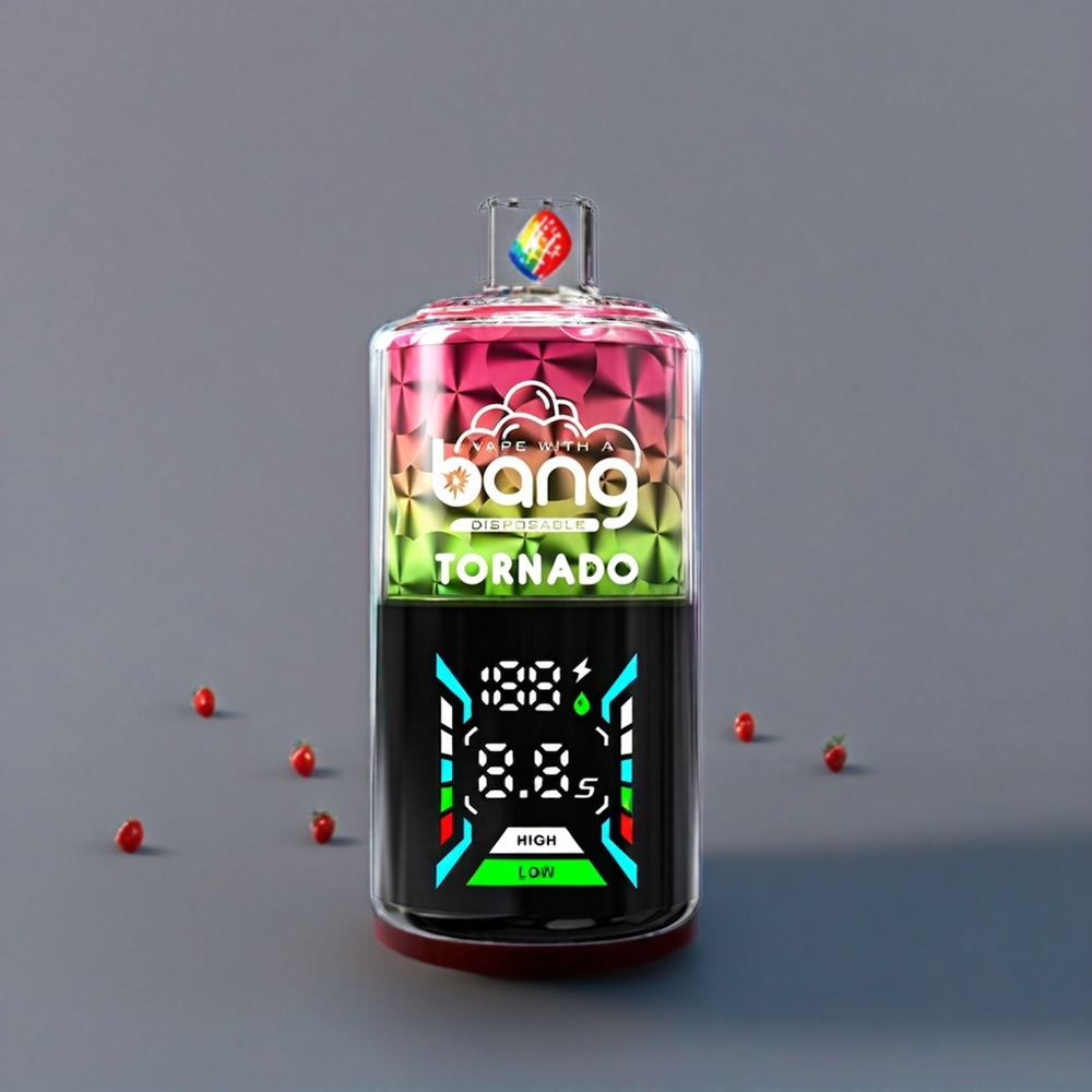 Bang Tornado 40000 Puffs France Grossiste Vape jetable 0%-5% Nicotine 850mAh 40ml Fraise Kiwi