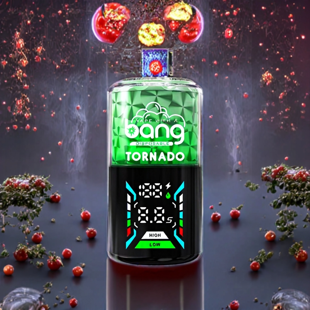 Bang Tornado 40000 Puffs Vape jetable Double Pomme France Grossiste - 0%, 2%, 3%, 5% Nicotine, 850mAh, 40ml E-liquide