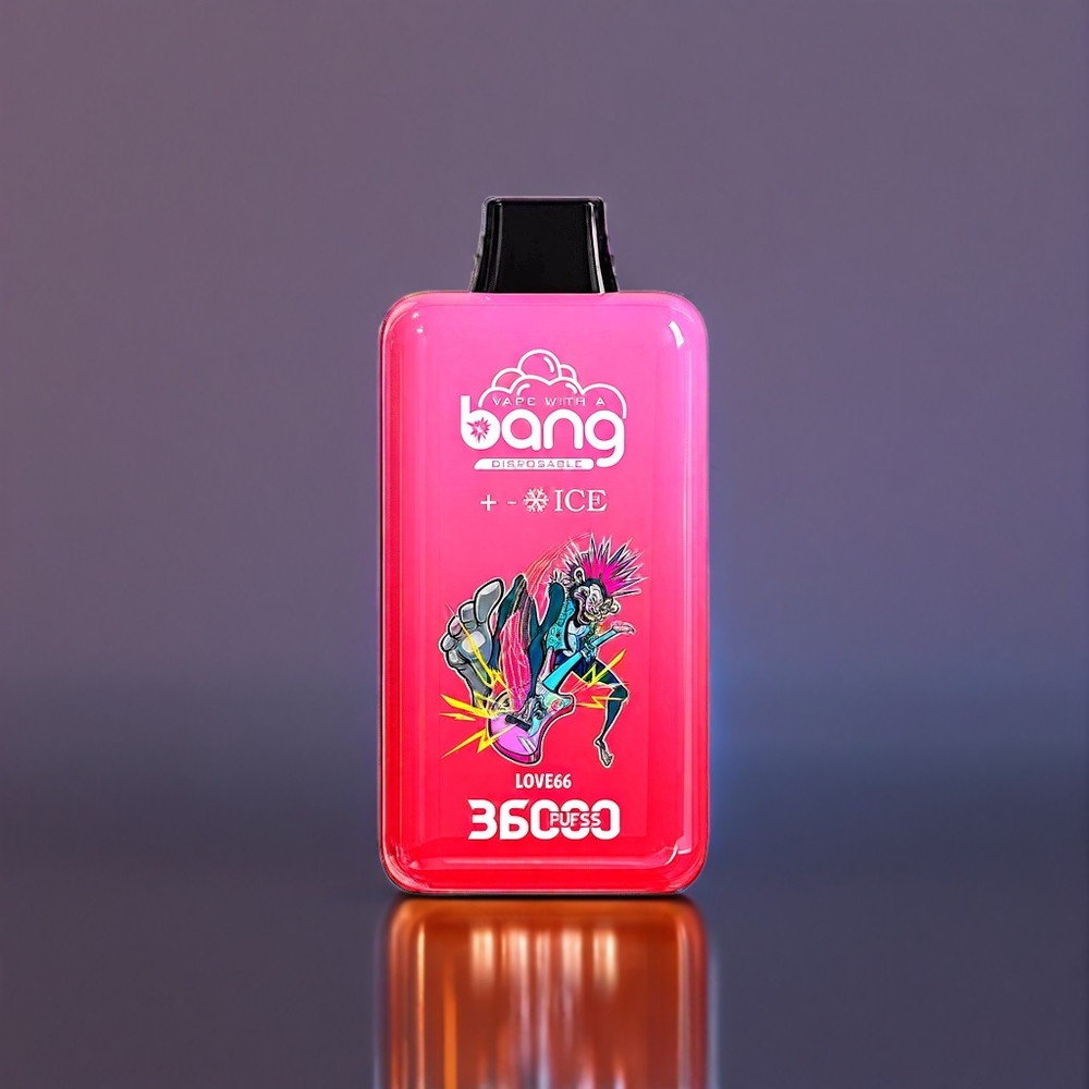 Bang 36000 Ice Level Dispositif jetable France Grossiste – Amour 66 – 36ml 850 mAh Mesh 1.0 Ohm