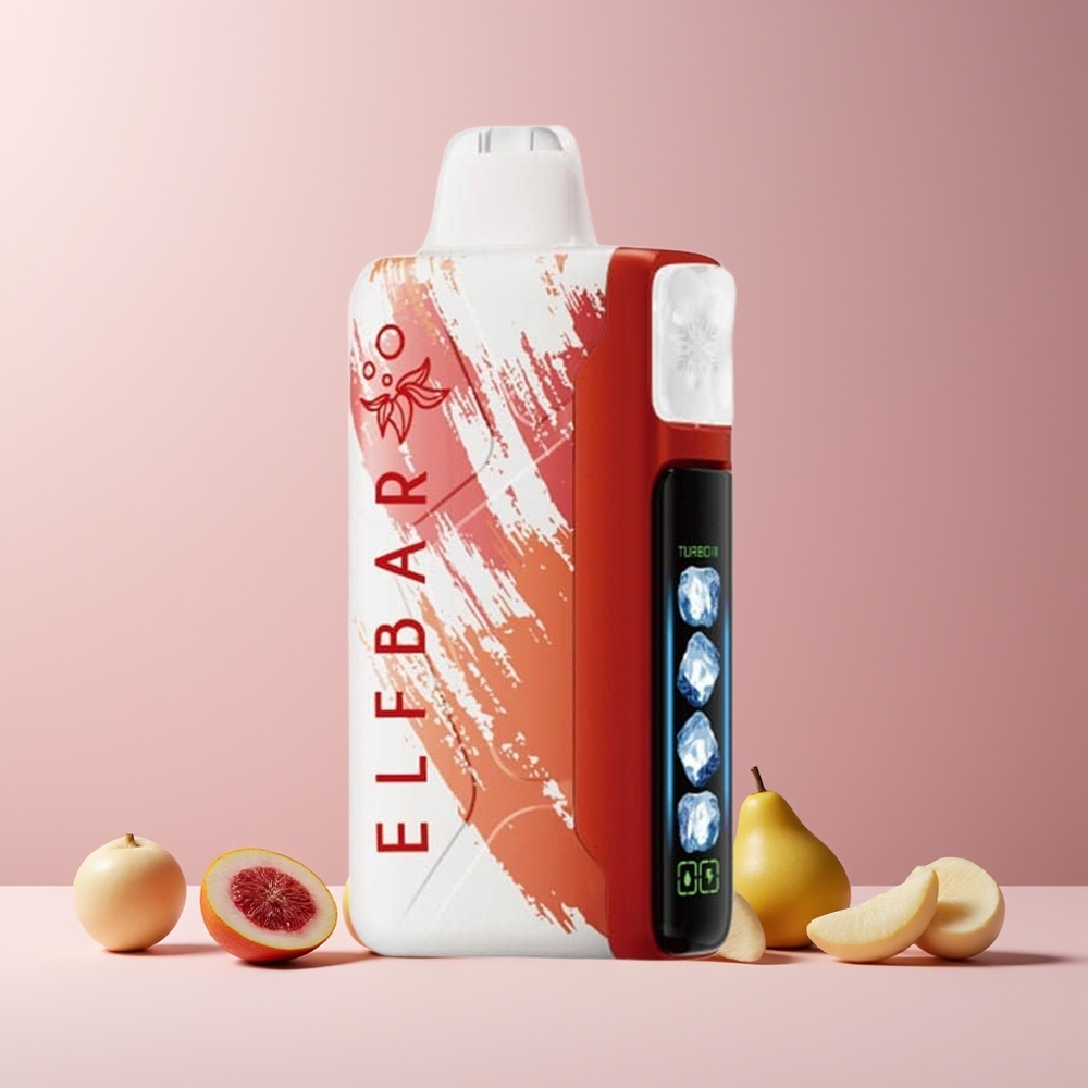 Elf Bar Ice King 40000 Puffs France Grossiste - 20ml E-Liquide Prérempli, 5% Nicotine, Batterie Rechargeable 850mAh, Baie Effrayante