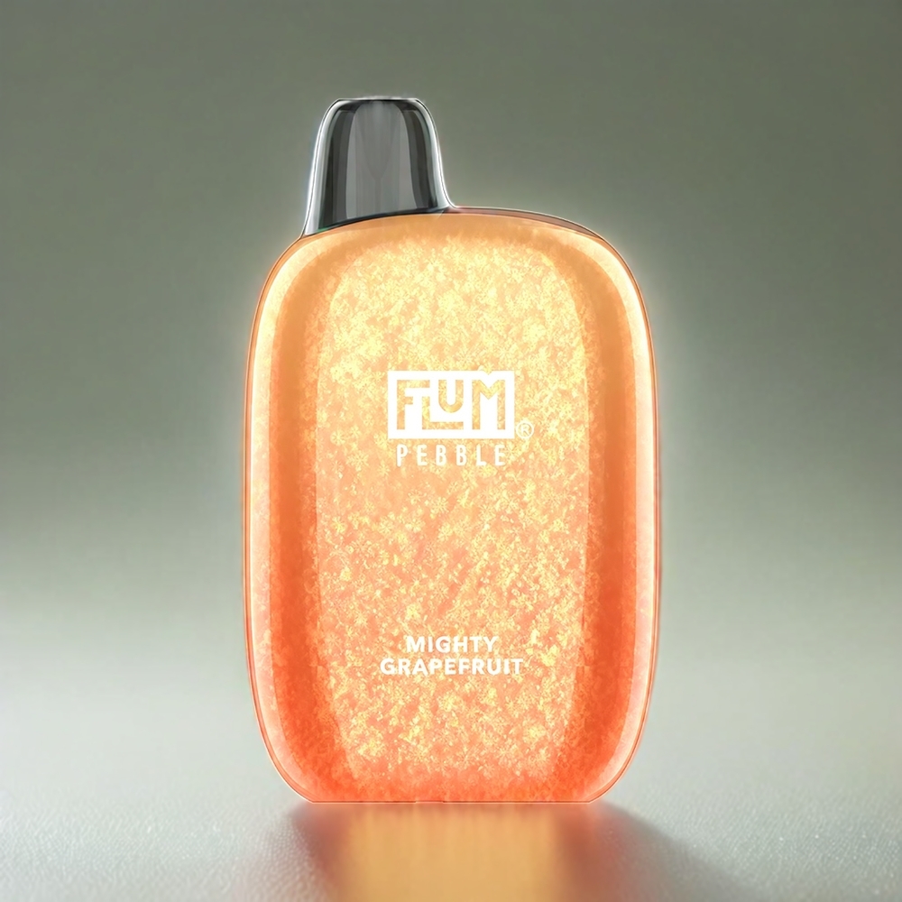 Flum Pebble 6000 France Grosiste - 10 ml 5% Mighty Pamplemousse AVec Mesh Coil et USB Type-C