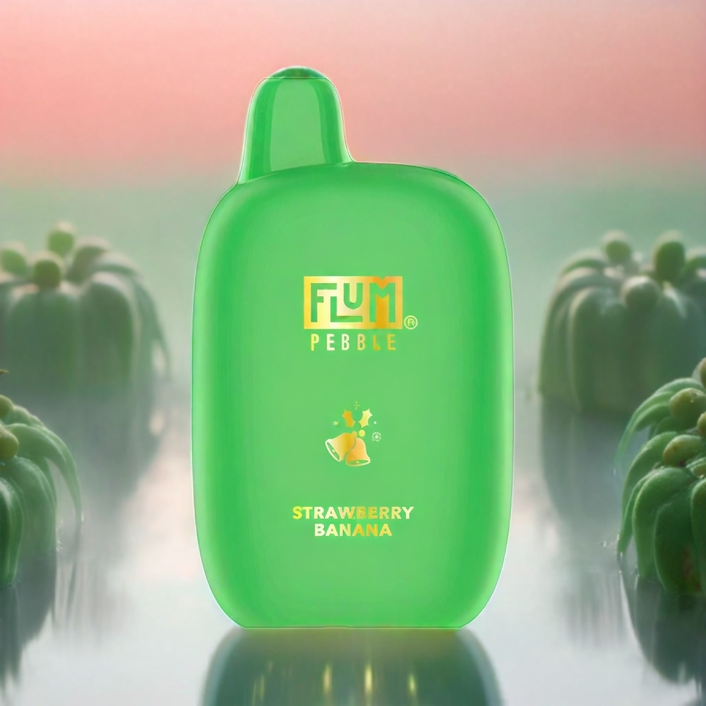 Flum Pebble 6000 France Grosiste Avec 10ml ET 5% de nicotine, batterie 500mAh, Banane de Fulse