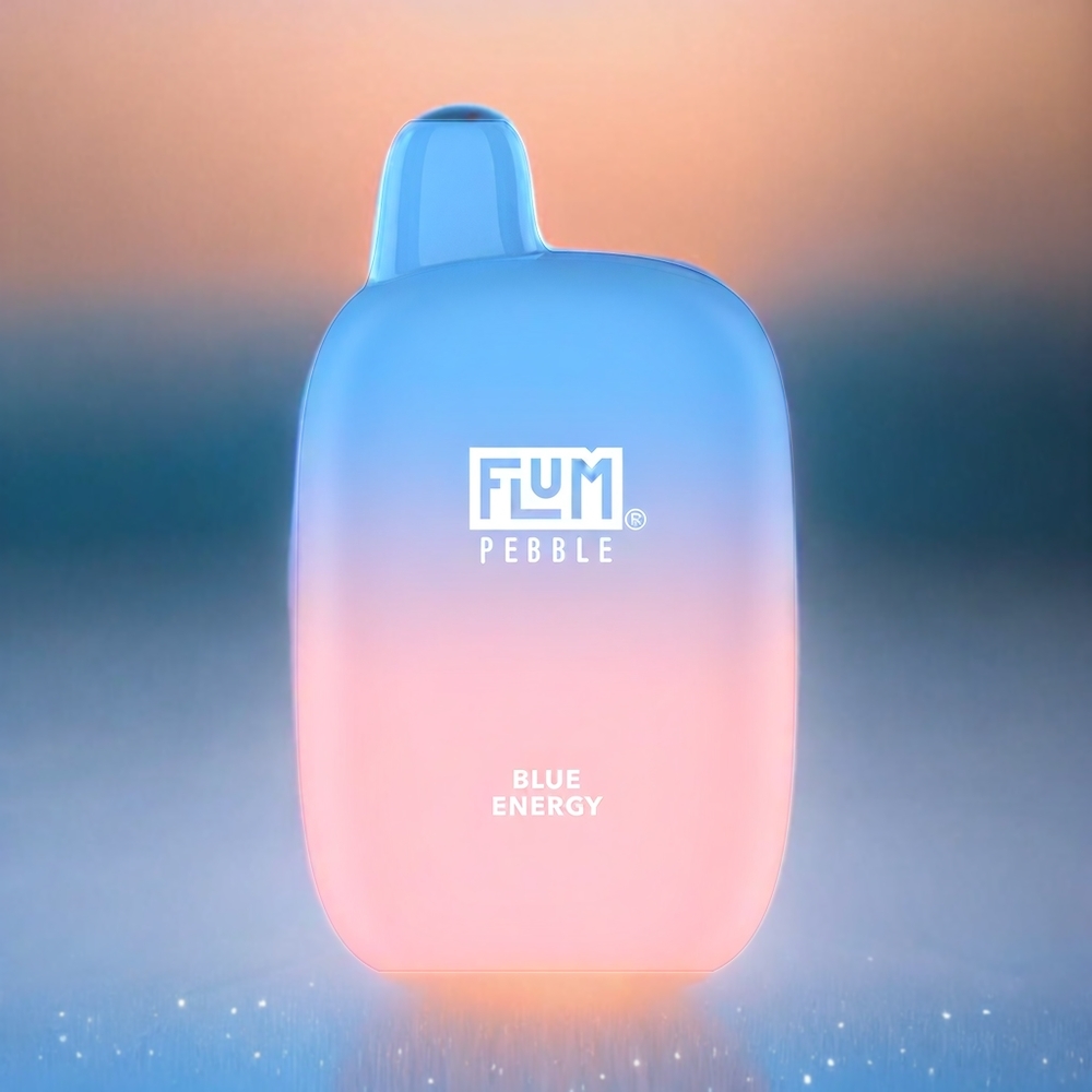 Flum Pebble 6000 - France Grossiste - 10 ml d'énergie Bleue - 5% de nicotine - Robarage de type C - Bobine de maillage