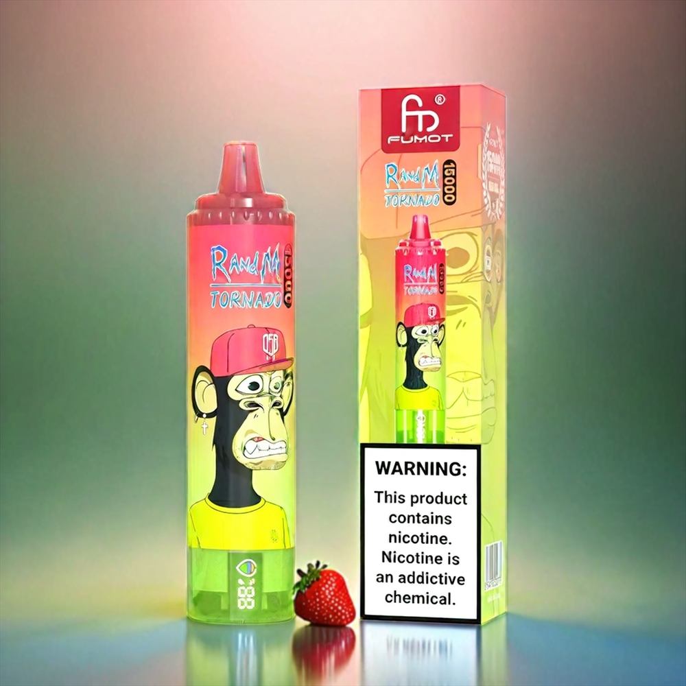 Fumot Randm Tornado 15000 Puffs France Grosiste - 25ml 850mAh 0,9 ohm Mesh - Fense Pastèque Limonade